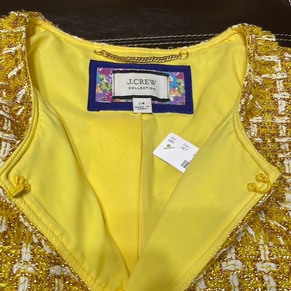 Collection lady jacket in English golden tweed - Picture 11 of 16